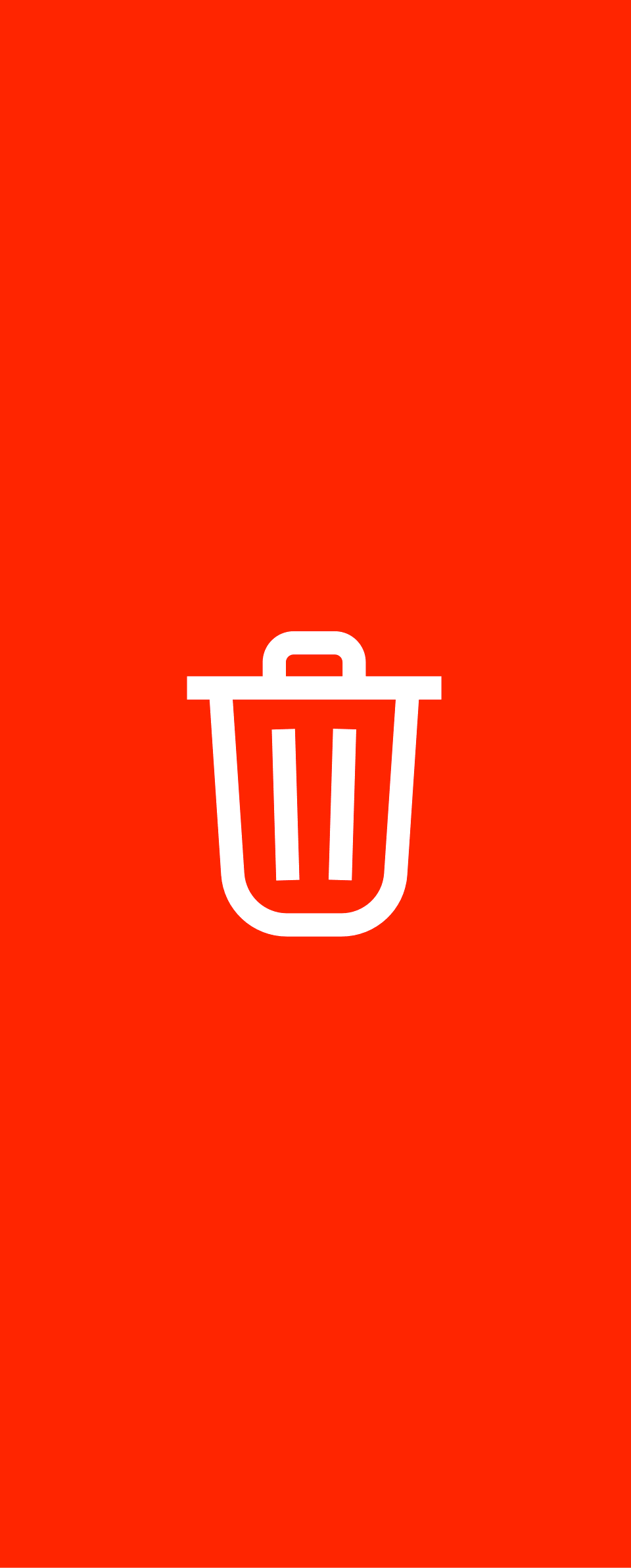 Delete activity